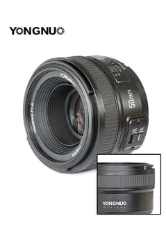 YONGNUO 50mm Lens YN50mm F1.8 Camera Lens EF 50mm for  Aperture Lenses for EOS DSLR 700D 750D 800D 5D Mark II IV 10D 1300D detail image