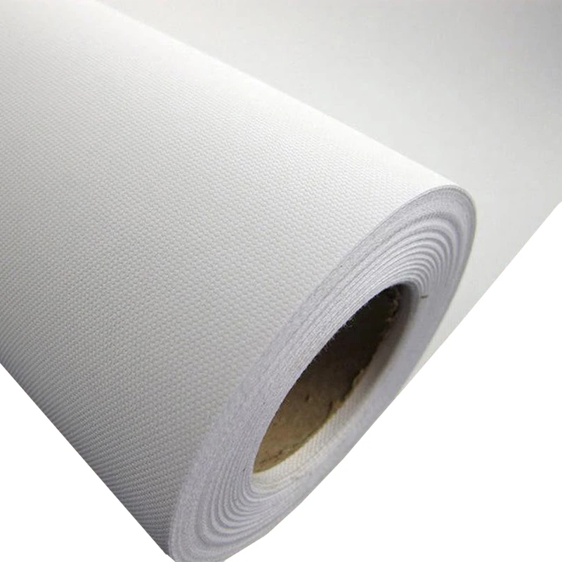 Professional Inkjet Aqueous Artist Polyester Canvas Roll Eco Solvent