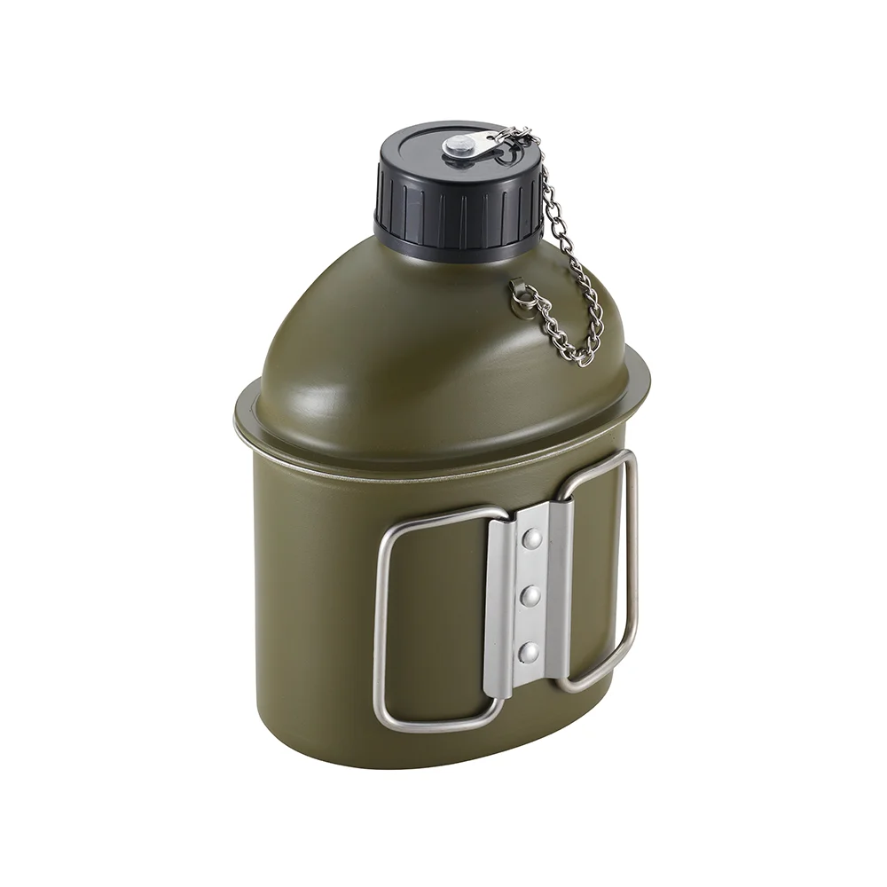 Hot Sale Outdoor Camping  Aluminum Tea Drinking Canteen Customizable Water Canteen manufacture