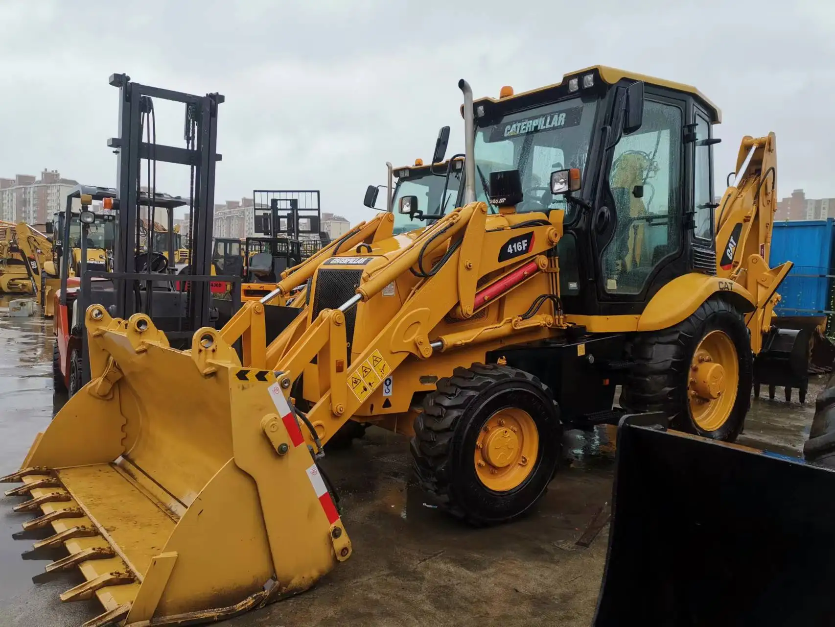 Used Original Cat 416f Backhoe Loader Machinery for Sale,cat 416F in ...