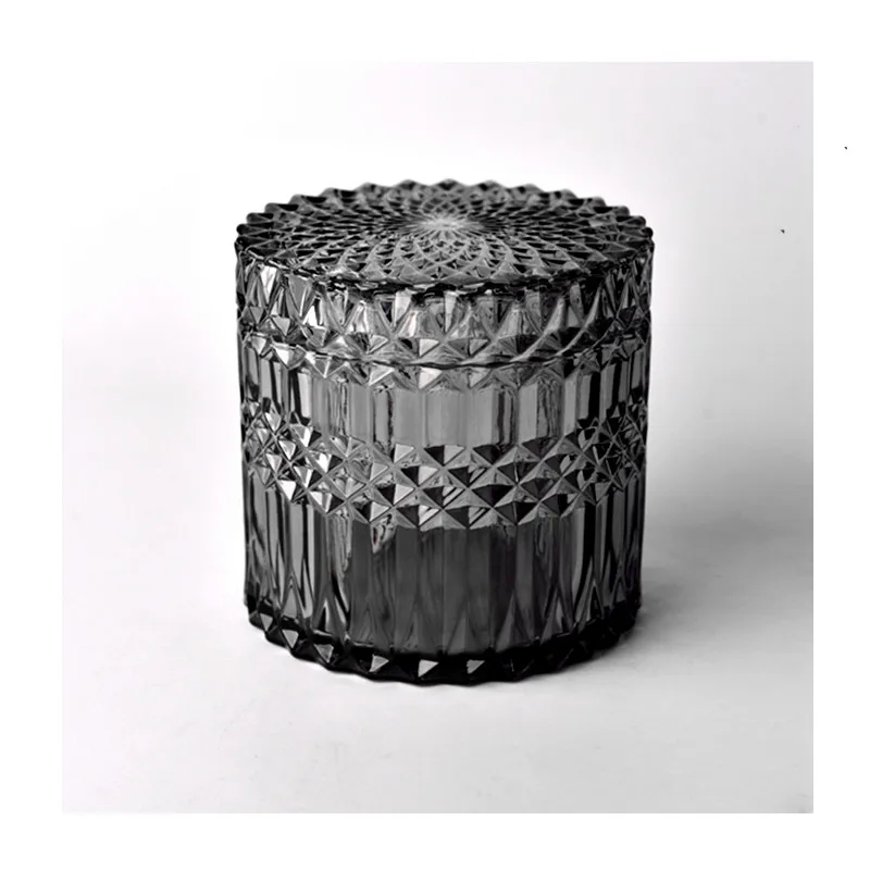 
Экологичный прозрачный и цветной стеклянный роскошный сосуд для свечей, конкурентоспособная цена 