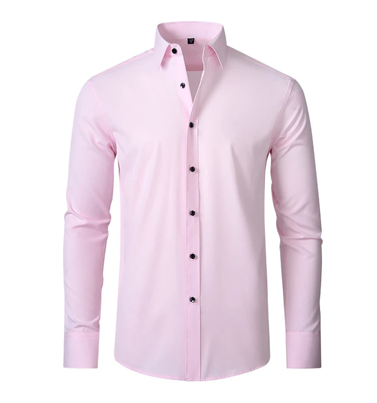 Oem/odm Designed Mens Dress Shirt Cotton With Long Sleeve Cheap Price