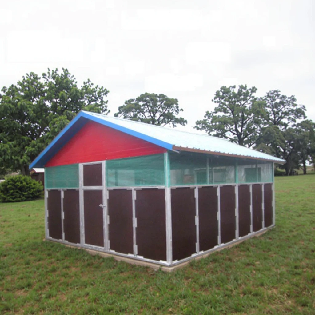 Galvanized Metal Corral Equipment Cow Farm Equipment Cattle House Cattle Shelter for Animal Husbandry Equipment