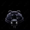 Transparent panda lid