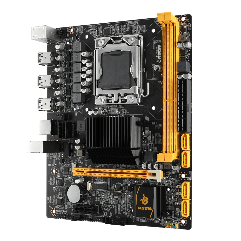 Hsgm материнская плата X58-6S LGA 1366 процессор разъем 8 * USB2.0 порта компьютера