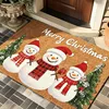 Imitation coconut palm Christmas mat-11