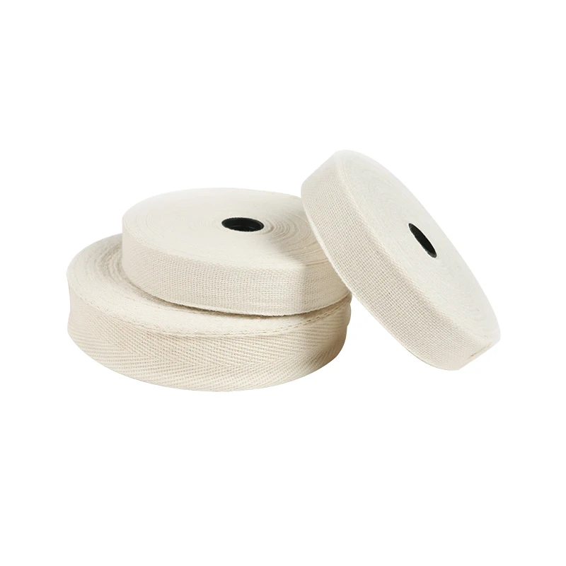 High temperature heat resistant insulating plain cotton tape motor winding h class cotton tape for electrical insulation