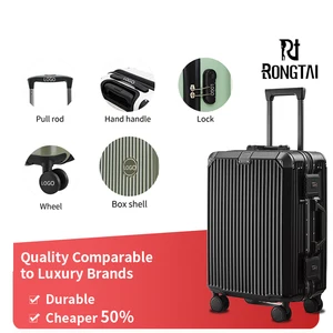 Trending Now Hybrid Duffel-Suitcase 20" Cabin Bag USB Charging Port + Anti-Theft Zippers Lightweight Carry-On Trolley