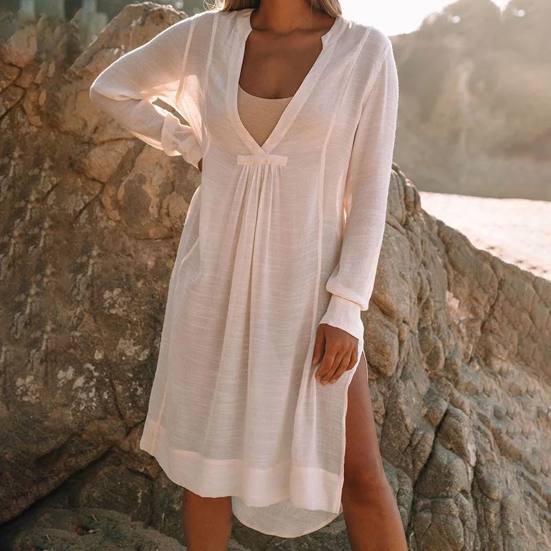 One Size Fits All Pullover Sunscreen Beach Coat Beach Resort Bikini Overlay  With Women's Swimsuit Cover up| Alibaba.com