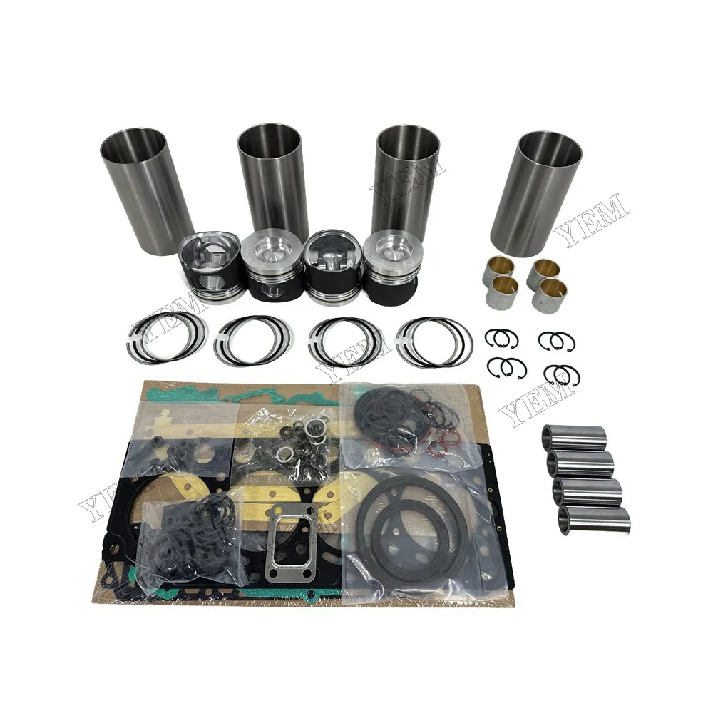 For Volvo D4D Overhaul Kit With Gasket Sets Standard Size Engine Parts 3