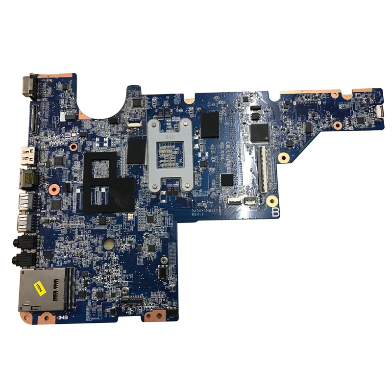
Лучшая материнская плата для ноутбука HP CQ42 G42 CQ62 G62 DDR3 HM55 для ноутбука HP Материнская плата 595184-001 DA0AX1MB6F0 протестирована ОК 
