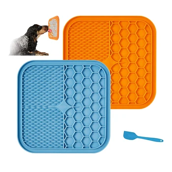 Dogs Boredom Anxiety Reducer Snuffle Mat Puzzle Toys Food Mat With Suction Cups Oem Pet Slow Feed Feeding Mat Dog Lick Pad