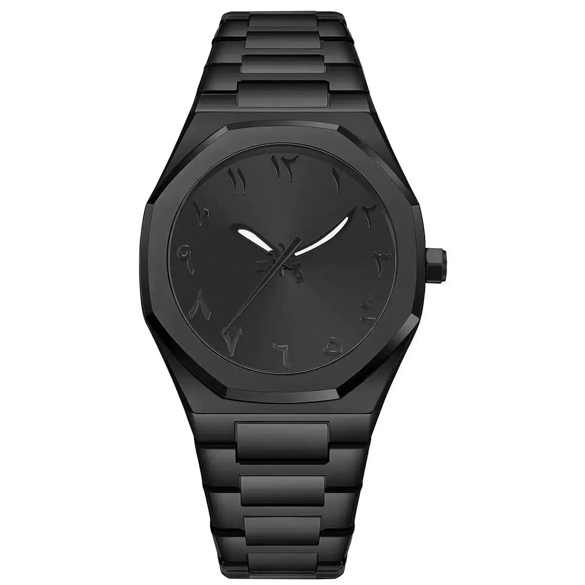 The new stylish scythe watch ultra-thin men's watch steel band quartz watch is a bestseller