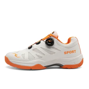 Men's Casual Training Table Tennis Padel Shoes-New Ergonomics Design Strong Elastic Force Mesh PVC Insole-Popular