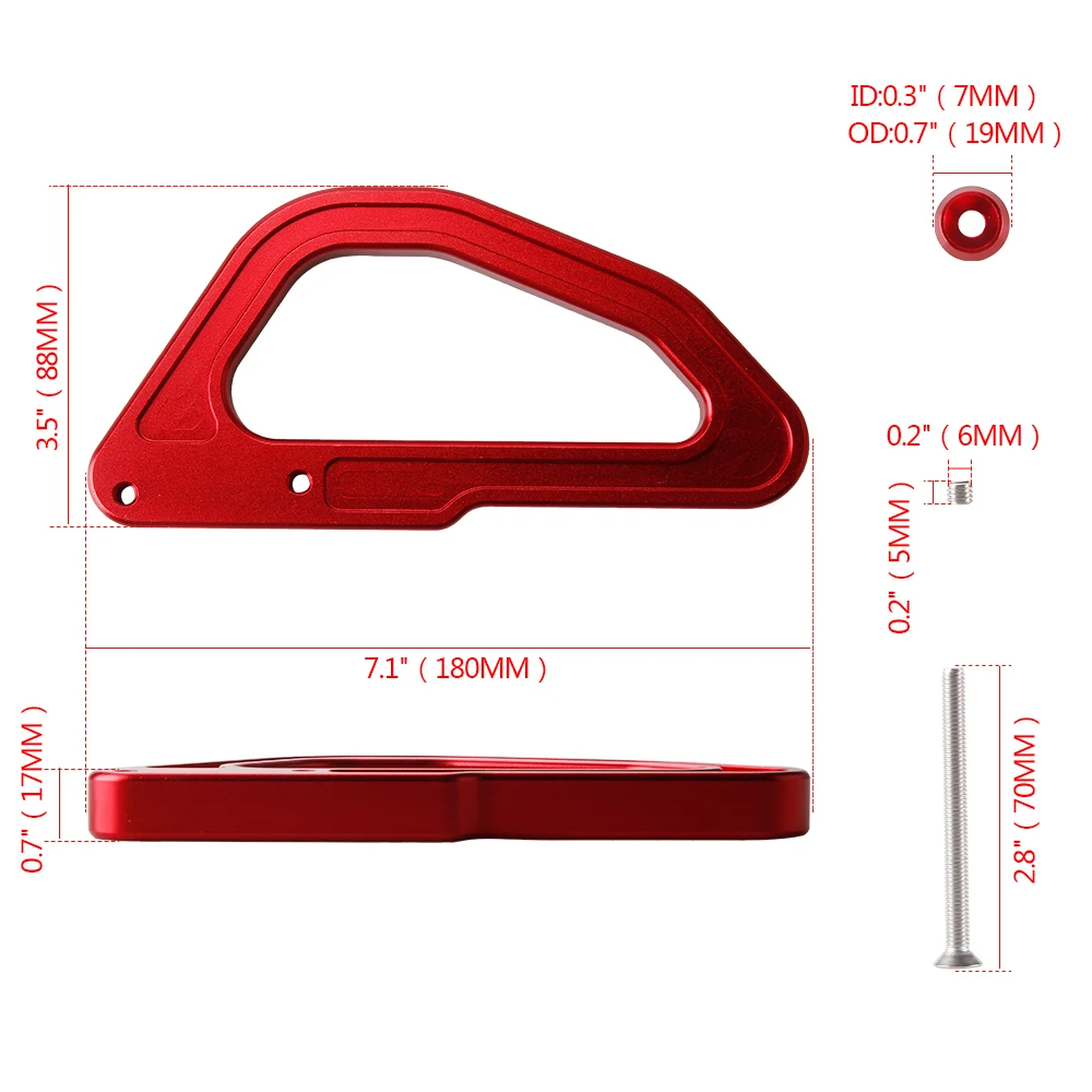 Алюминиевая ручка UTV для турбозахвата ручной держатель 2017-2021 Can Am Maverick X3 Turbo Xds Xrs 1x RC рулонные