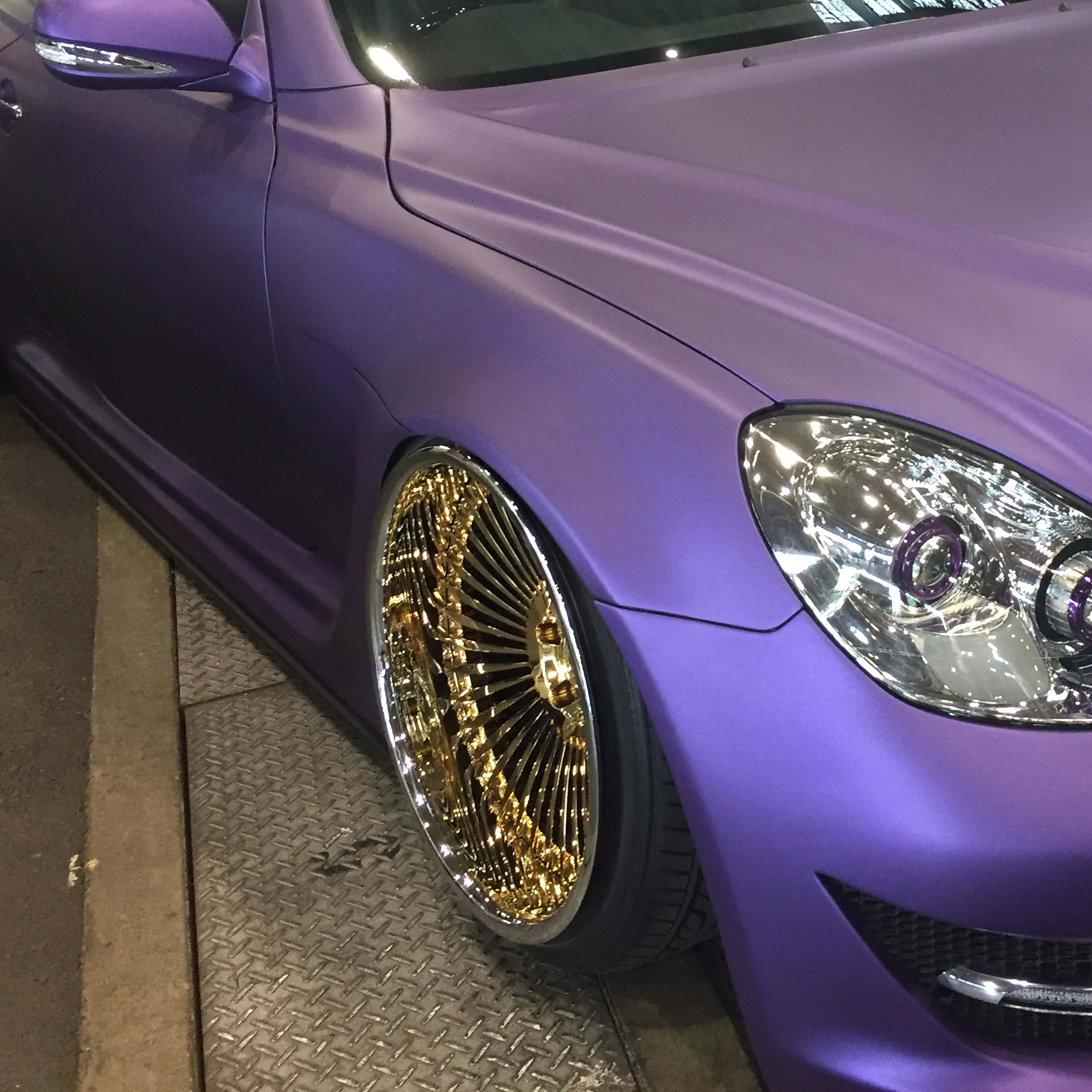 XL 2-piece Forged Gold Rim 5x120 5x112 5x114.3 Forged Wheel 18 19 20 21 22 23 Inch Show Car Stance Wheels - Image 6