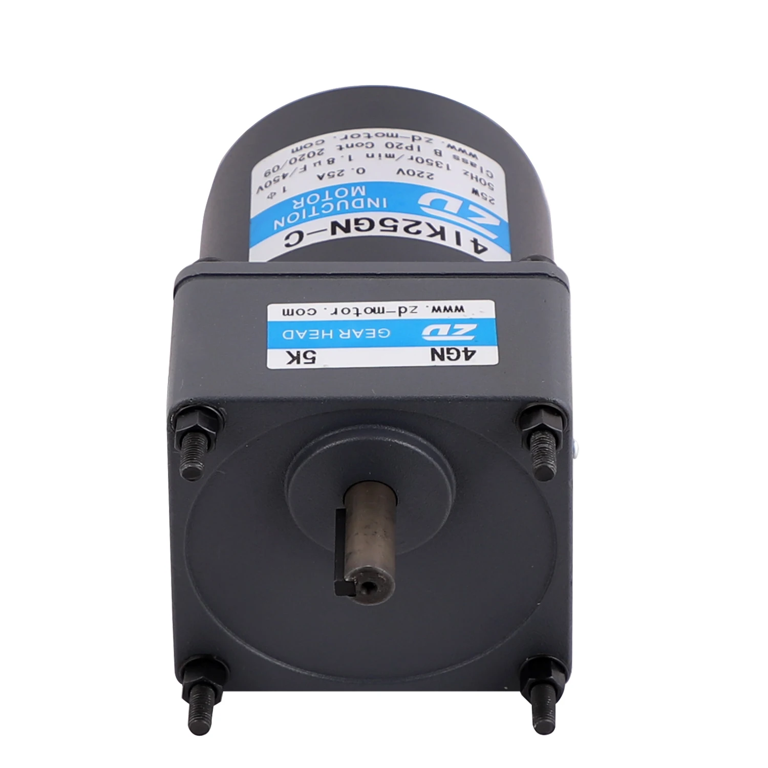 ZD Motor Top Selling 80mm Flange 25 W Gear Motor for Heating