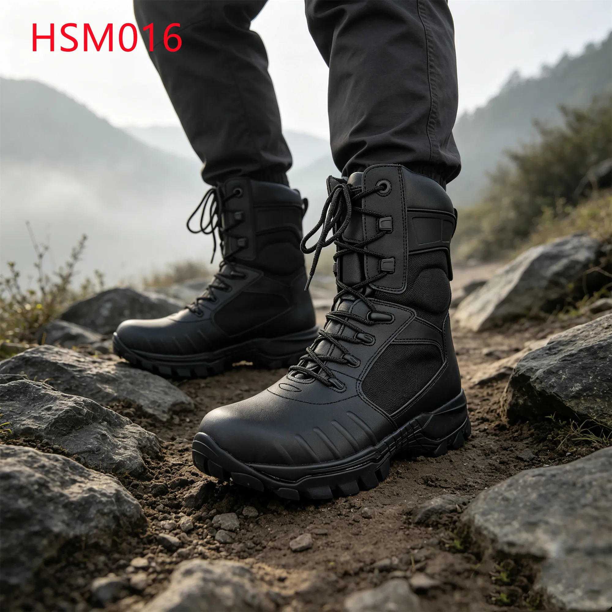 LXG,Mountain Rescue Anti-impact EVA+rubber Sole Tactical Boots Support&Durability Hua Singh Marching Boots for Retail HSM016