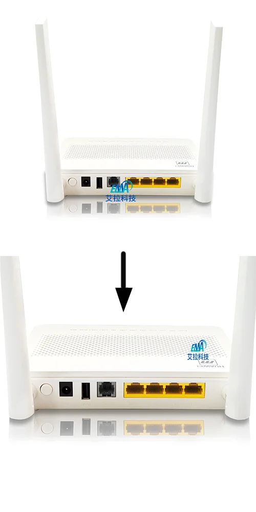 Huawei Eg8145v5 Gpon 4ge + Pots + Usb + Wifi Ftth Banda Dual Wifi Onu