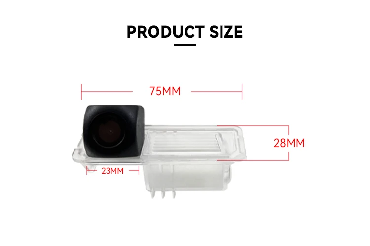 Wemaer Oem Waterproof IP68 Reverse Car Camera for VW Bora/Magotan/Golf 6/Cc/Polo/Beetle/Crosspolo/Yeti/Porsche Cayenne/Macan details