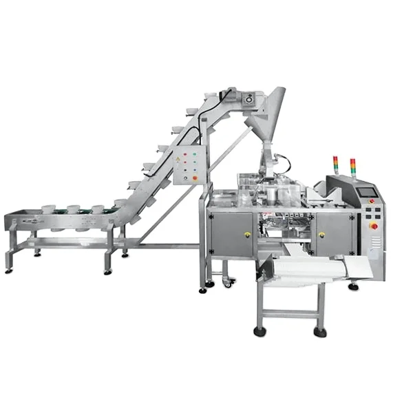 4 head linear weigher nuts packing machine powder grain filling machine