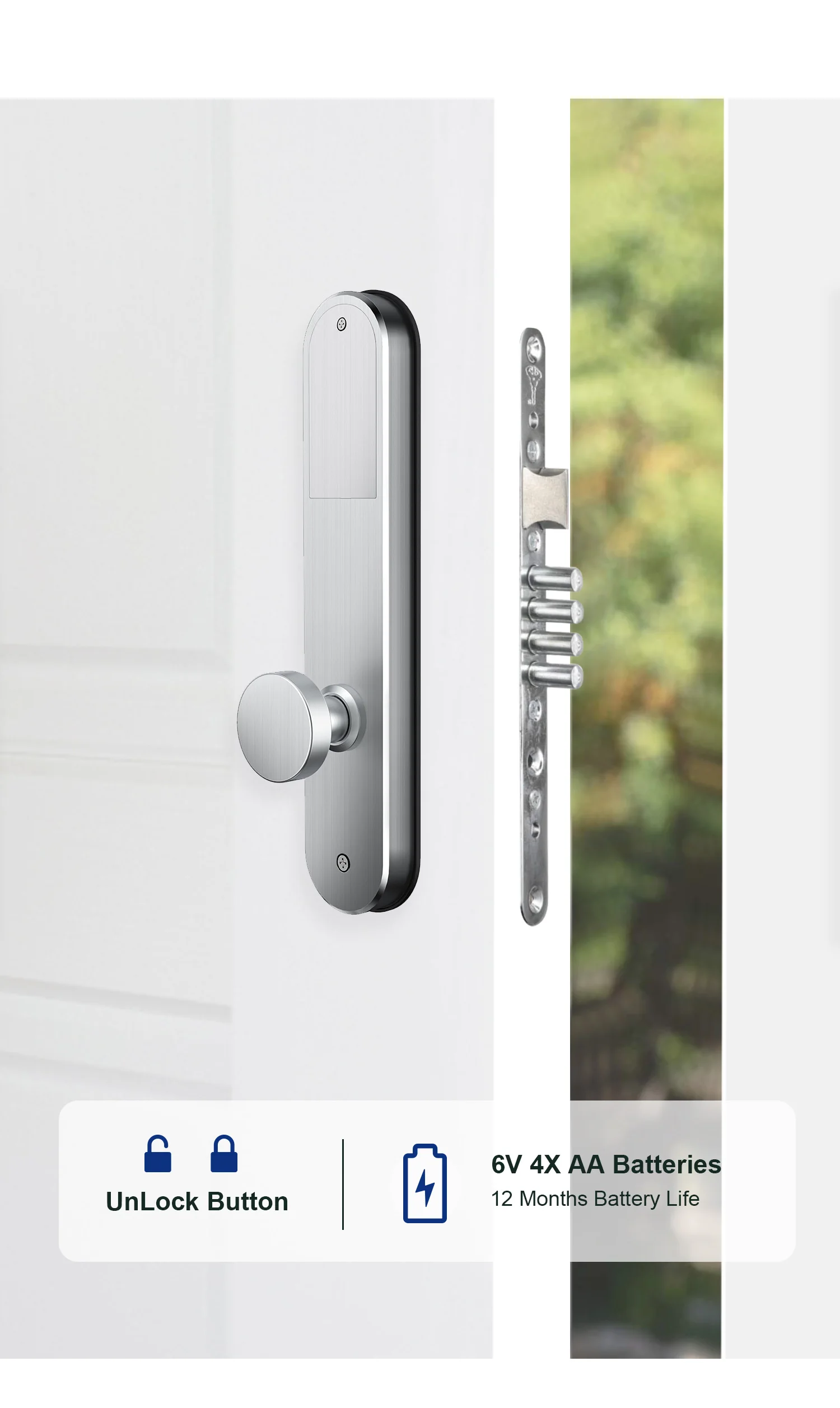 Liliwise Grade C Security Smart Door Lock with Cloud Storage and OEM/ODM Support