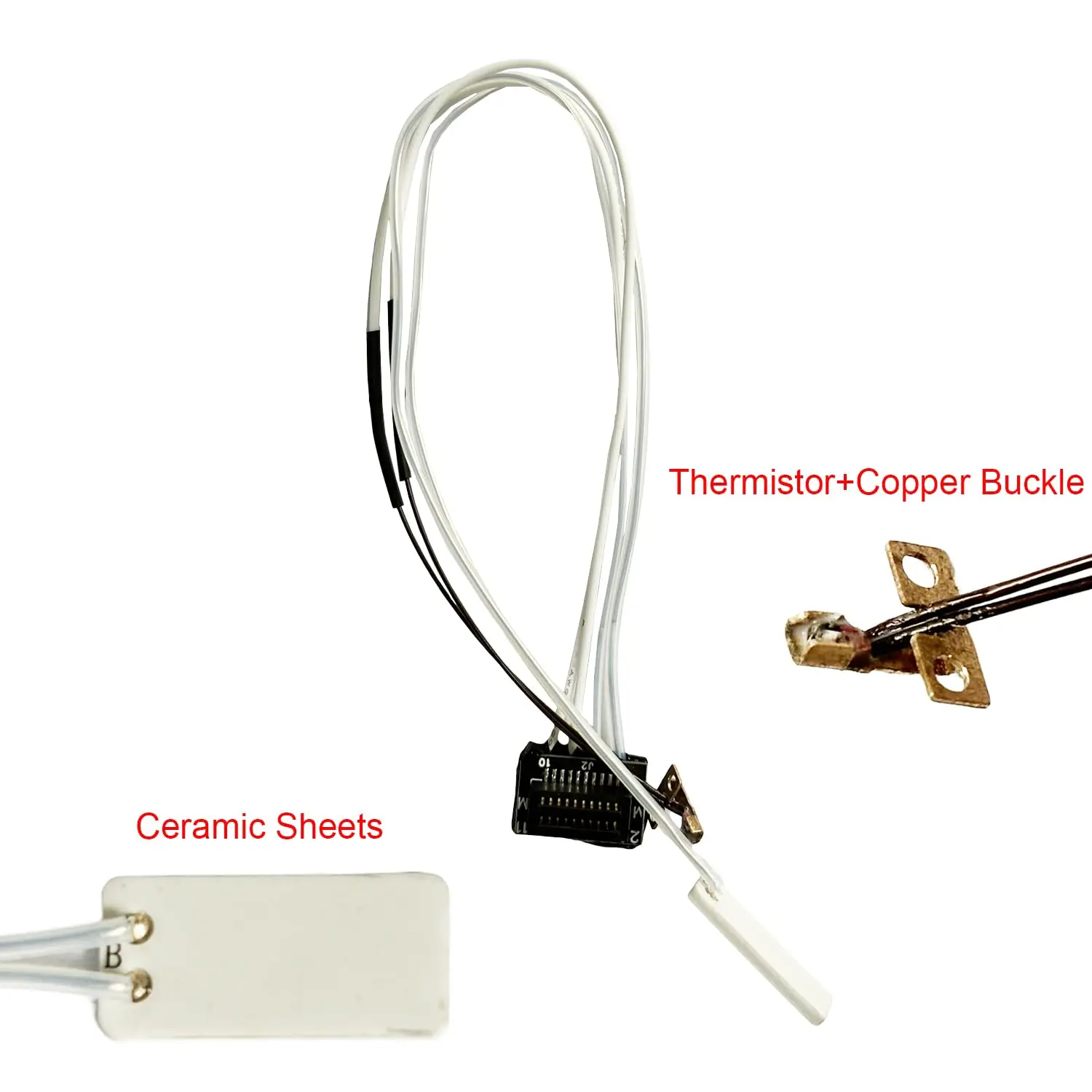 Hotend pour A1 Mini/A1 tête d'impression mise à niveau haute température 0.4MM buse en acier trempé Kit d'extrémité chaude tige pour imprimante 3D Bambu Lab