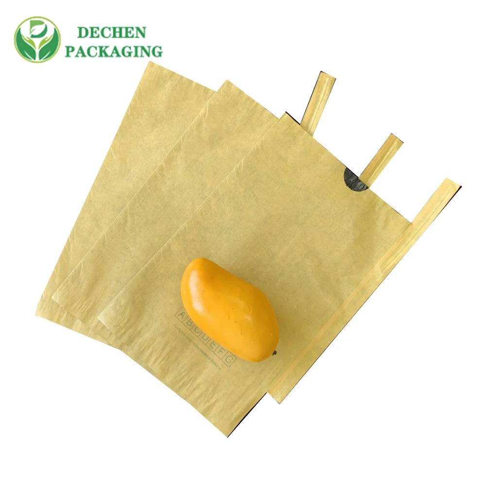 Bolsa protectora de papel de protección impermeable de uva para cultivo de mango