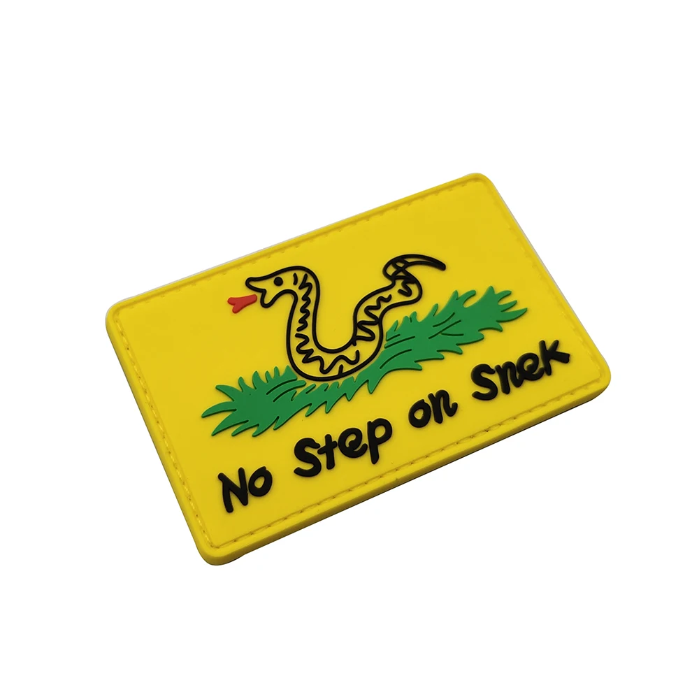 No Step on Snek Patch Badge 