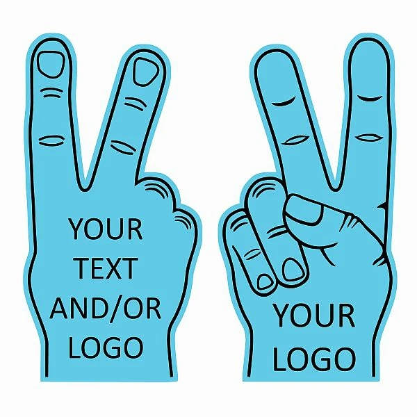 Popular Custom Shape Shocker Finger Cheering Eva Foam Hand