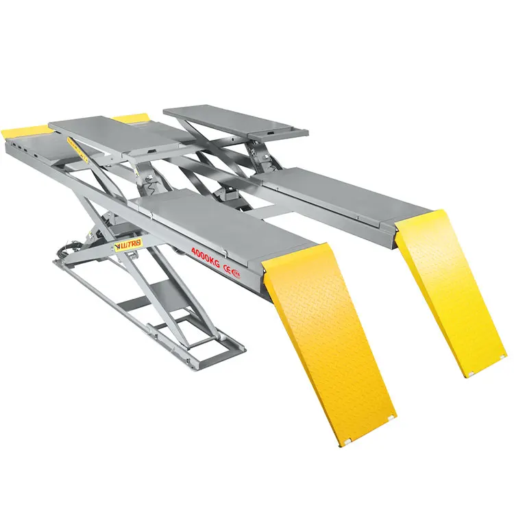4 Ton Hydraulic Car Scissor Lift Machine Car Lifting Machine With
