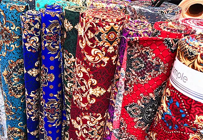 Changxing Factory Direct Sales Disperse 5D Printed Twill 100% Polyester Fabric for Uzbekistan Market