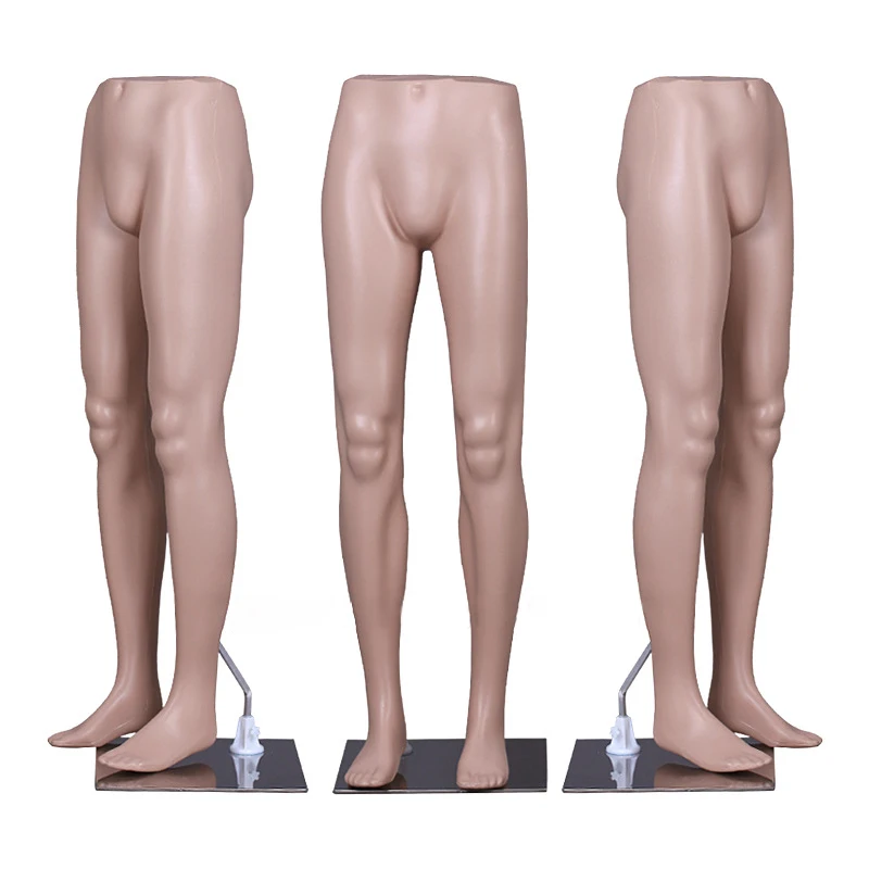 Высококачественный пластиковый манекен на половину тела мужской нижний для мужчин ног высотой 116 дисплея Лидер продаж