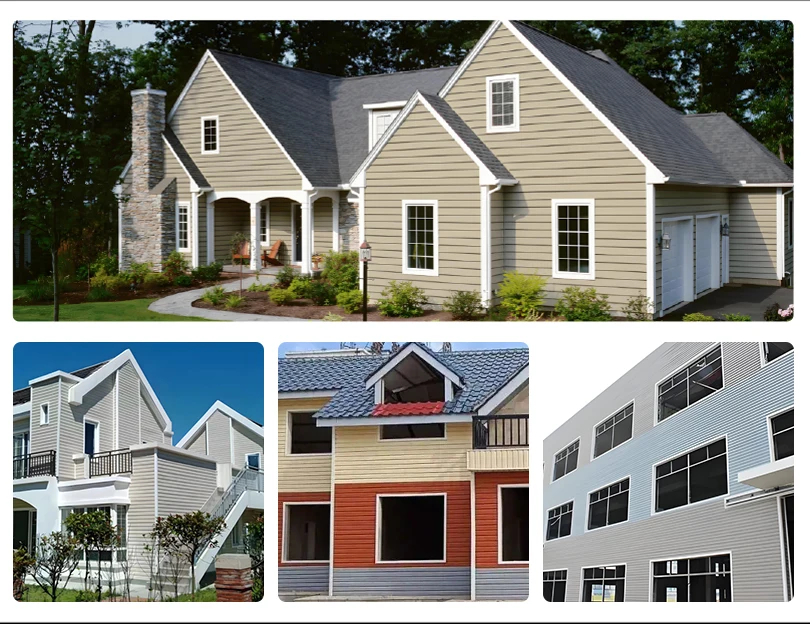 Pvc Cladding Colors Full Colour PVC Exterior Wall Cladding Panel Factory Vinyl Siding for ...