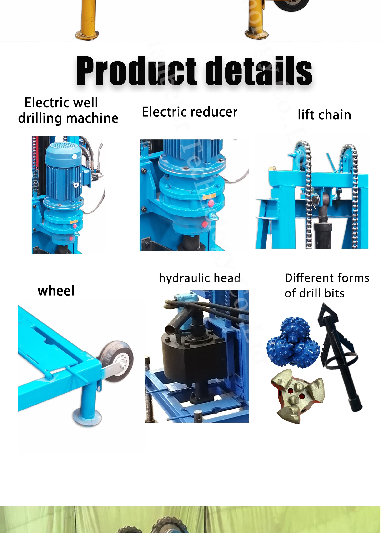 100m Electro-hydraulic Height-adjustable Deepwater Rock Drilling Rig Is ...