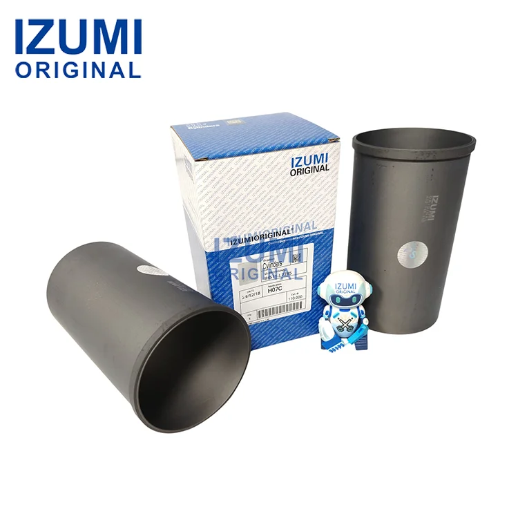 Guaina cilindro IZUMI ORIGINAL per motore Hino modelli H07D, H07C, EH700 – codici 11467-1200, 11467-1212, 11467-1222