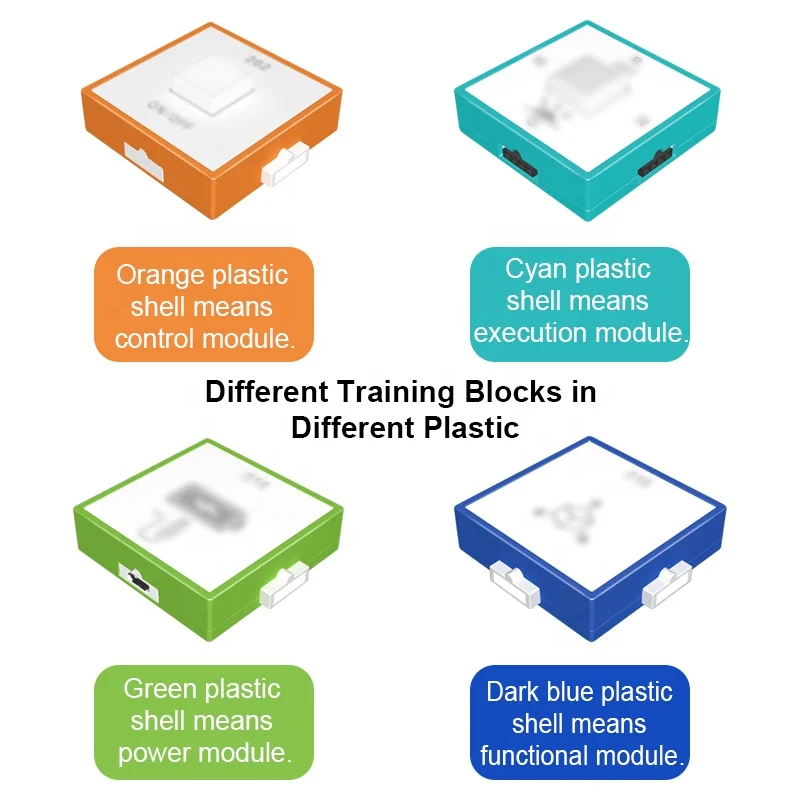 STEM Logic Thinking Training Electric Circuits Building Blocks Toy Interlocking Electricity Exploration Building Kits for Kids