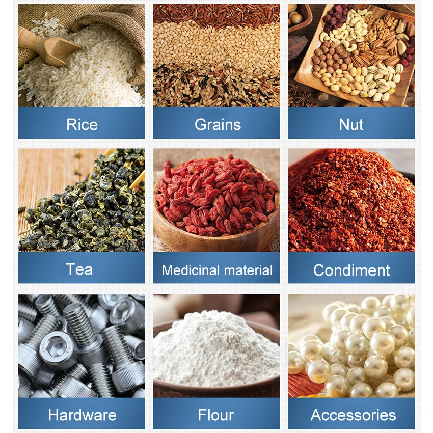 FZ- 500 5-500 г, специи, порошок, кофейные зерна, зерна риса, частицы гранул, саше, чай, пакетики, машина для взвешивания