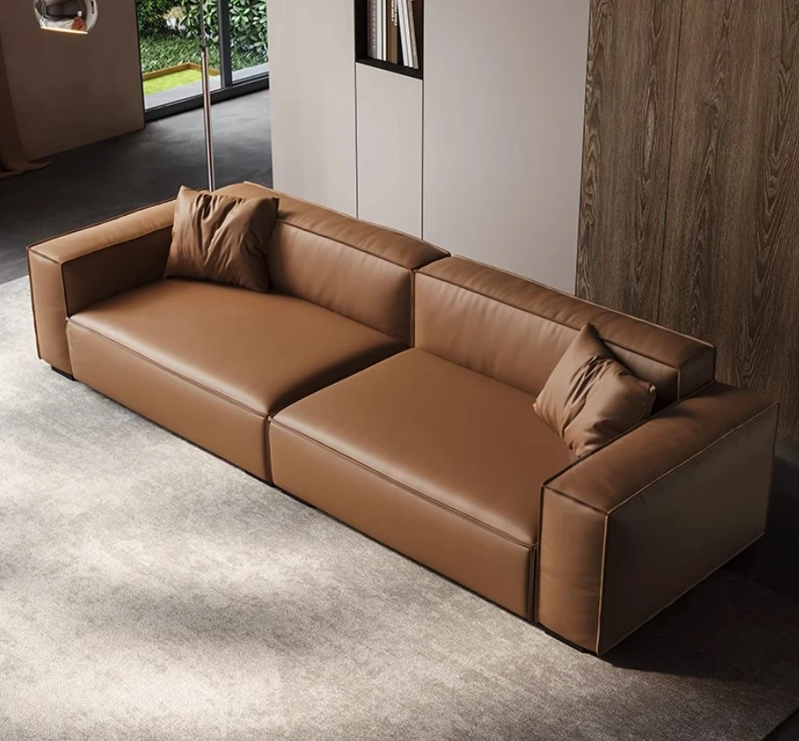 Timeless Living Room Designs with Leather Sofas