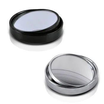 Car Reversing Small Round Mirror Wide-Angle Auxiliary Rearview Universal 360 Degree Blind Mirrors