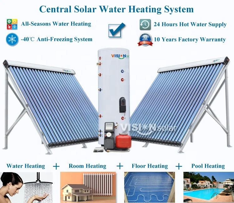 Solar Panels Hot Water Floor Heating System Heat Pump Solar: Over