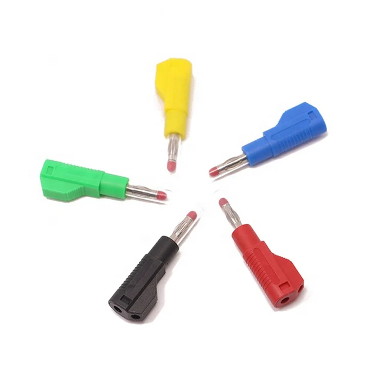 4mm shorting Banana Plug with Shrinkable tube with stackable ...