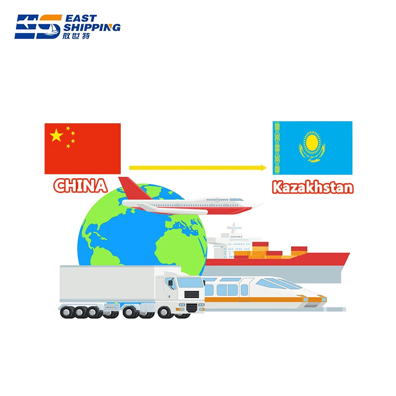 East Shipping Agent To Kazakhstan Chinese Freight Forwarder Logistics Agent Express Services Shipping Clothes China To Kazakhsta