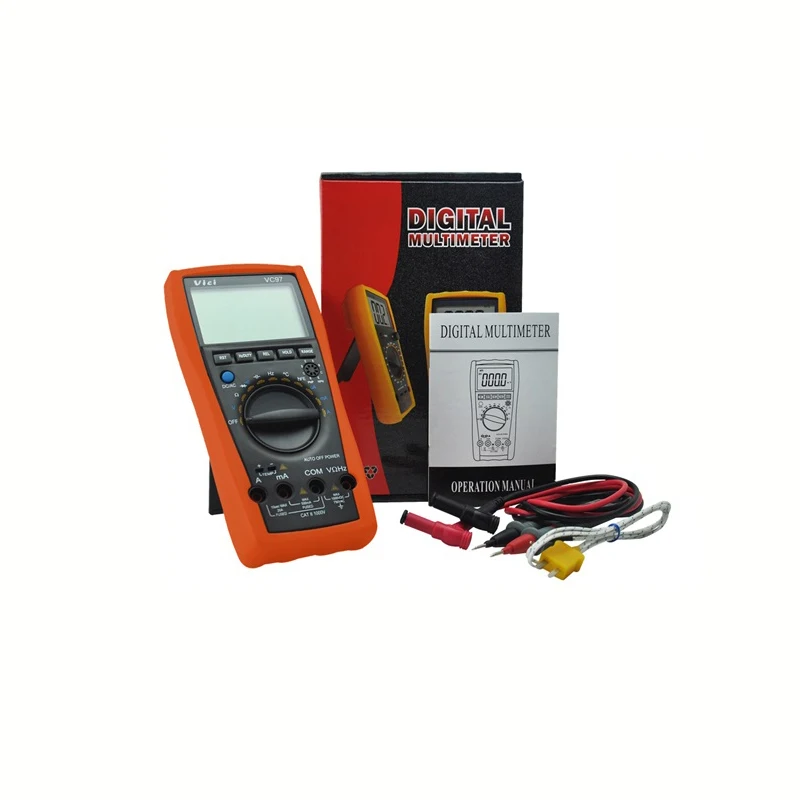 VC99 Auto Range Digital Multimeter 1000V 20A DC AC Voltage Current Resistance Capacitance Tester