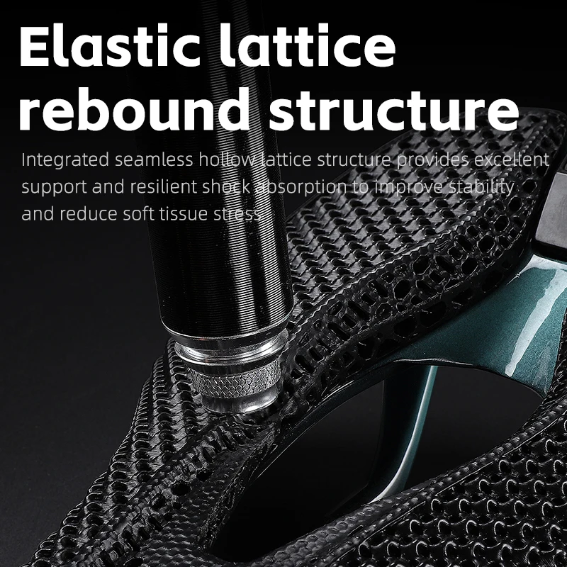 3D Printed T800 Carbon Fiber Saddle - Short Nose Design for