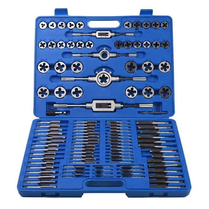 110 Pcs Alloy Steel Hand Use Automotive Tools Metric Tap And Die Set M2 ...