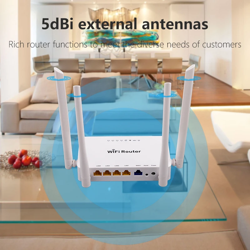 Alibaba.com: 300Mbps internet speed, USB port, home Wi-Fi router ...
