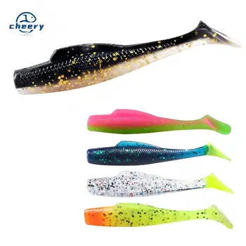 CHEERY 80mm TPE Artificial Soft Bait 4.8g Floating Water Insect Lure 6pcs ABS Material for Carp Pike Perch Zander Cod – Soft Lure – view 2