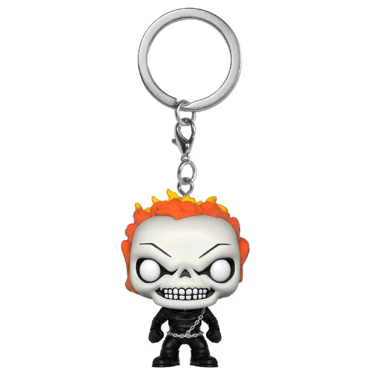 Wholesale Ghost Rider PVC Keychain - OEM & Gift Box