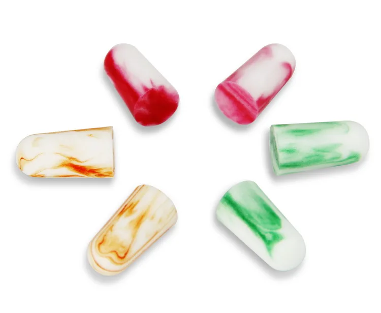Colorful Disposable earplugs with OEM design